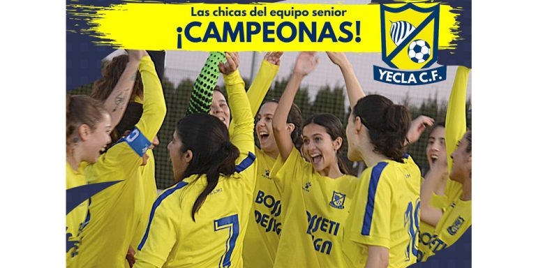 Las chicas del Yecla Club de Fútbol, campeonas y a Preferente