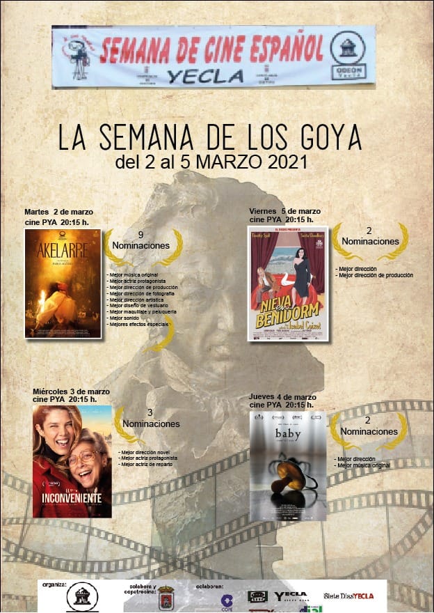 El ‘Odeón’ celebra su XXXVII Semana del Cine Español, previa a los Premios Goya