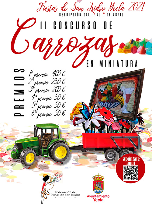 Abierto el plazo para el II Concurso de Carrozas en Miniaturas de San Isidro