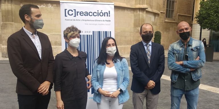 La alcaldesa presenta en Murcia el Festival Creacción 2021
