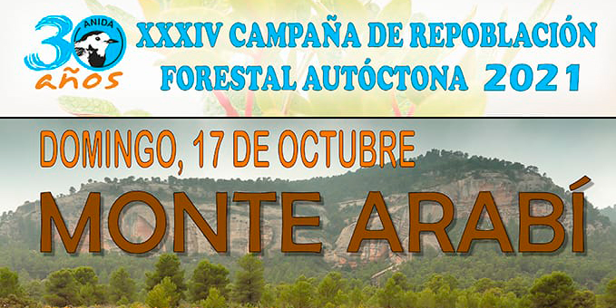 Repoblación forestal de ANIDA y el Ayuntamiento en la zona del ‘Pocico de la Buitrera’