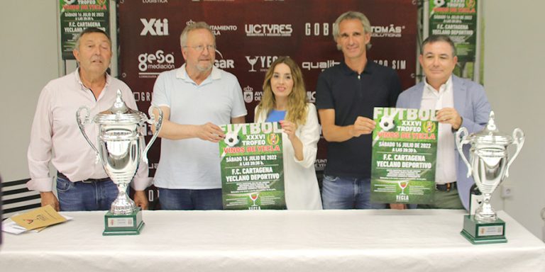 EL FC CARTAGENA DE SEGUNDA DIVISIÓN, INVITADO DE LUJO DEL TROFEO VINOS DE YECLA