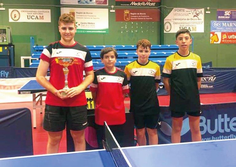 BUENOS RESULTADOS DEL TENIS DE MESA YECLANO EN CARTAGENA