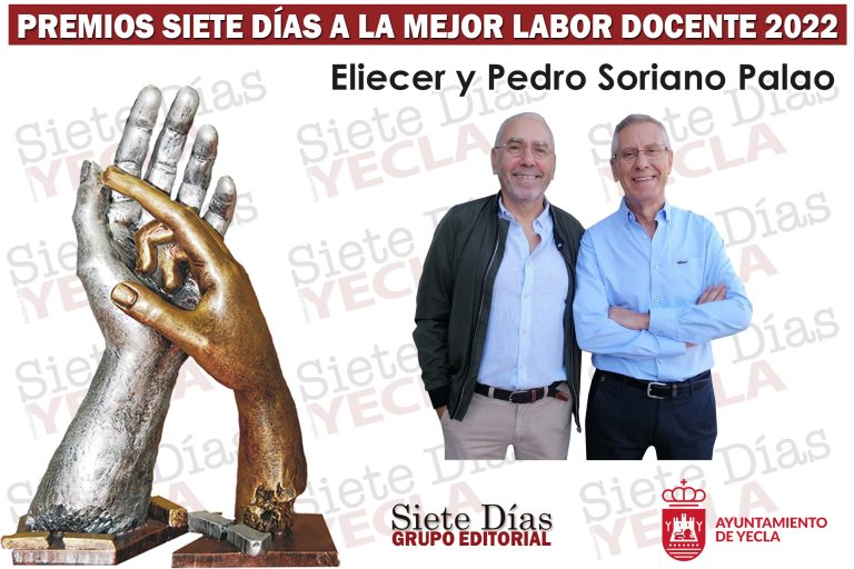 PREMIO A LA MEJOR LABOR DOCENTE – PEDRO Y ELIECER SORIANO