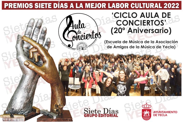 PREMIO A LA MEJOR LABOR CULTURAL – AULA DE CONCIERTOS (AAMY)