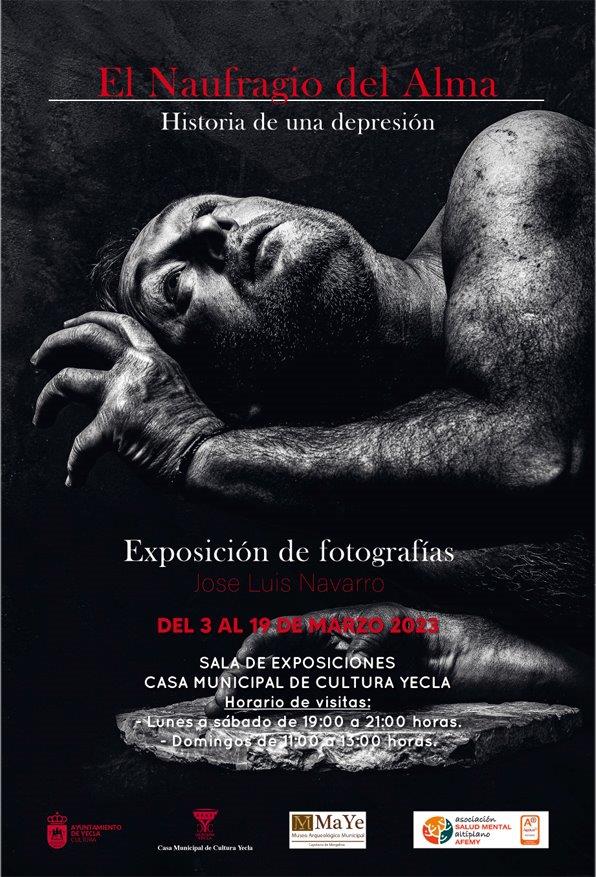 LA EXPOSICIÓN FOTOGRÁFICA “EL NAUFRAGIO DEL ALMA” DE JOSÉ LUIS NAVARRO VISIBILIZA EL PROBLEMA DE LA DEPRESIÓN