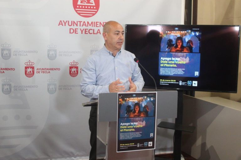 YECLA CONMEMORA ‘LA HORA DEL PLANETA’ ESTE PRÓXIMO SÁBADO