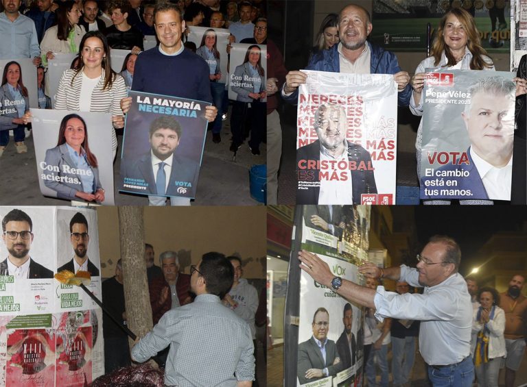 LA PEGADA DE CARTELES INICIA LA CAMPAÑA ELECTORAL