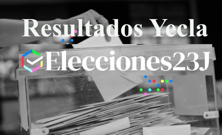 ESCRUTINIO FINAL – ELECCIONES 23-J: EL PP GANA EN YECLA