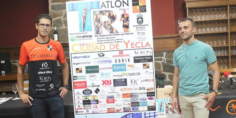 ESTE DOMINGO, QUINTA EDICIÓN DEL TRIATLÓN CIUDAD DE YECLA