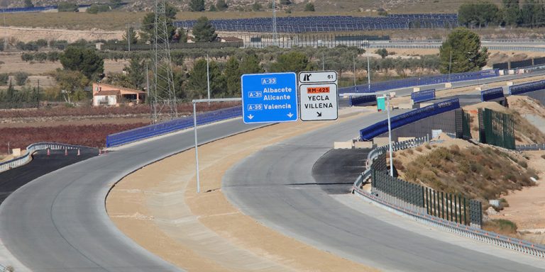 LA AUTOVÍA A-33 SE INAUGURA EL PRÓXIMO JUEVES 11