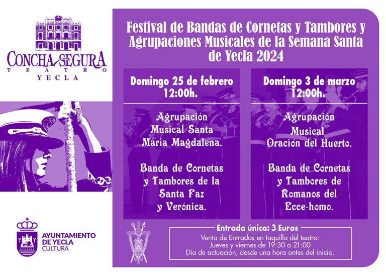 ARRANCA EL FESTIVAL DE BANDAS DE CORNETAS Y TAMBORES