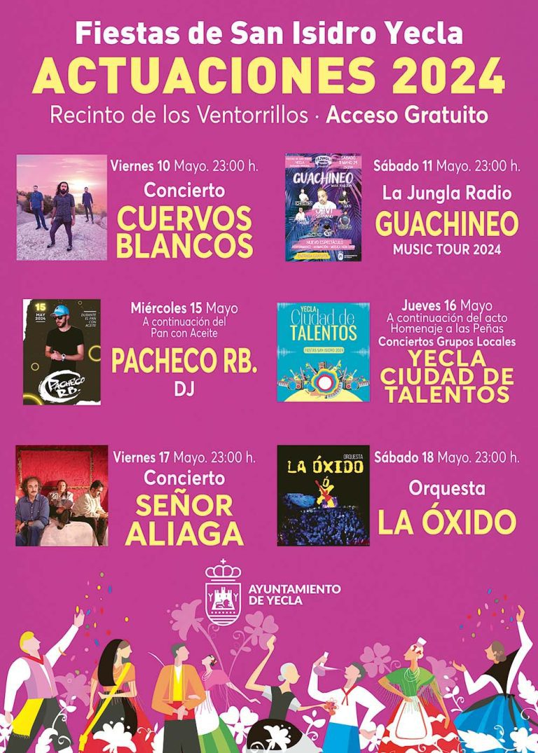 SAN ISIDRO APUESTA POR CONCIERTOS DE GRUPOS LOCALES