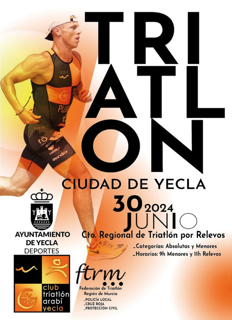 LA SEXTA EDICIÓN DEL TRIATLÓN CIUDAD DE YECLA LLEGA PUNTUAL A SU CITA VERANIEGA