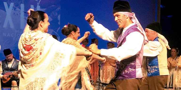 El Grupo Folclórico Arabí participa en el Bando de la Huerta