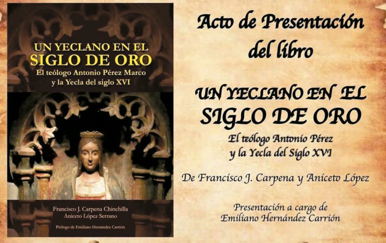 Francisco J. Carpena y Aniceto López presentan su libro sobre el teólogo Antonio Pérez Marco