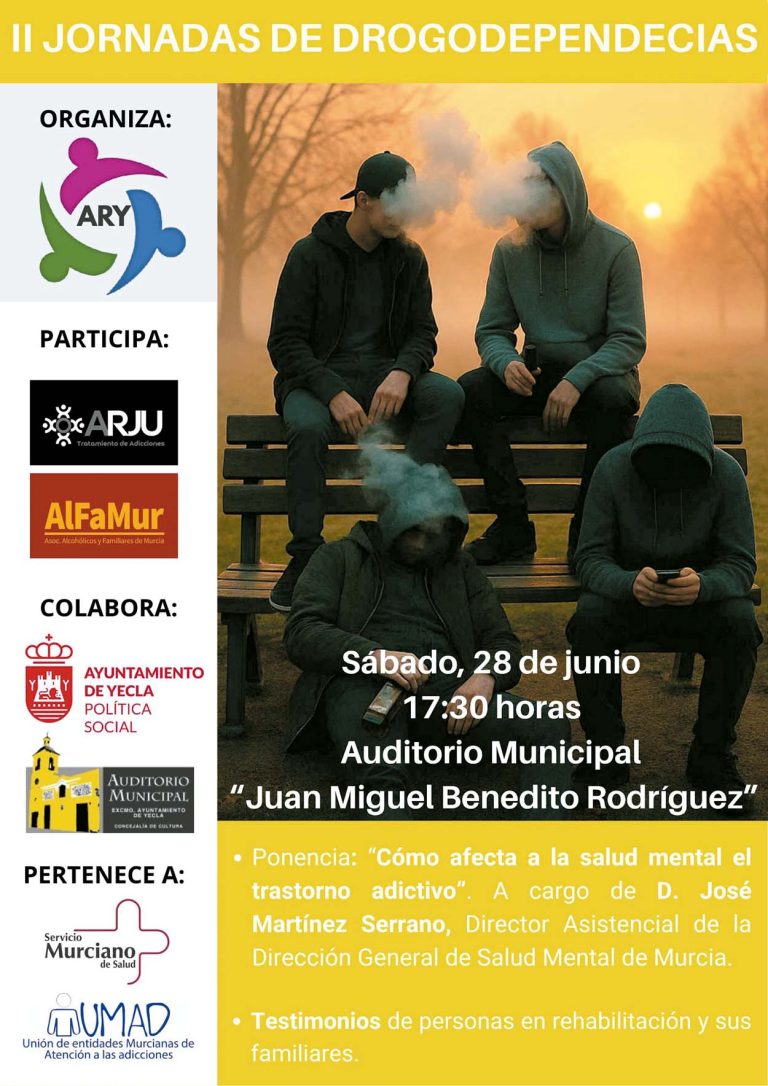 ARY organiza sus II Jornadas de Drogodependencias
