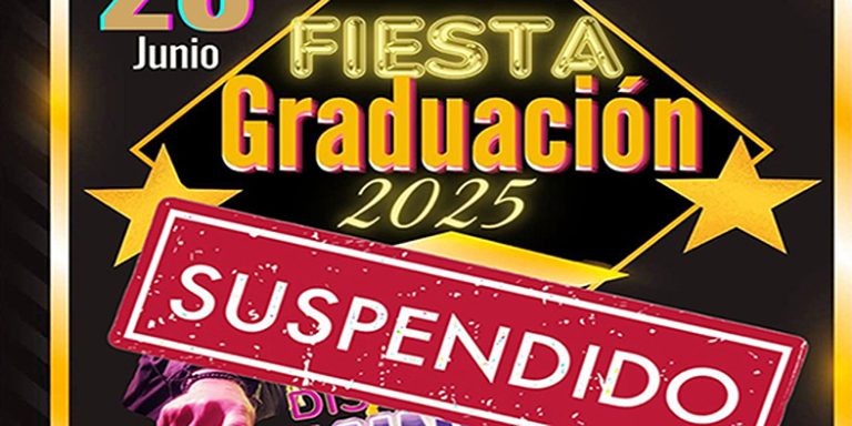 Sobre la fiesta de graduación que no fue