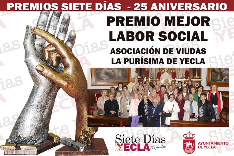 PREMIO MEJOR LABOR SOCIAL – ASOCIACIÓN DE VIUDAS ‘ LA PURÍSIMA’
