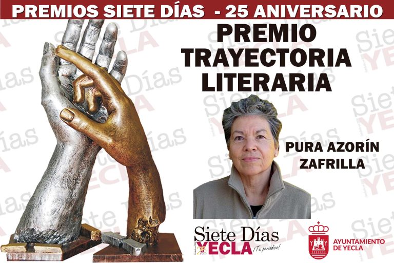 PREMIO A LA TRAYECTORIA LITERARIA – PURA AZORÍN