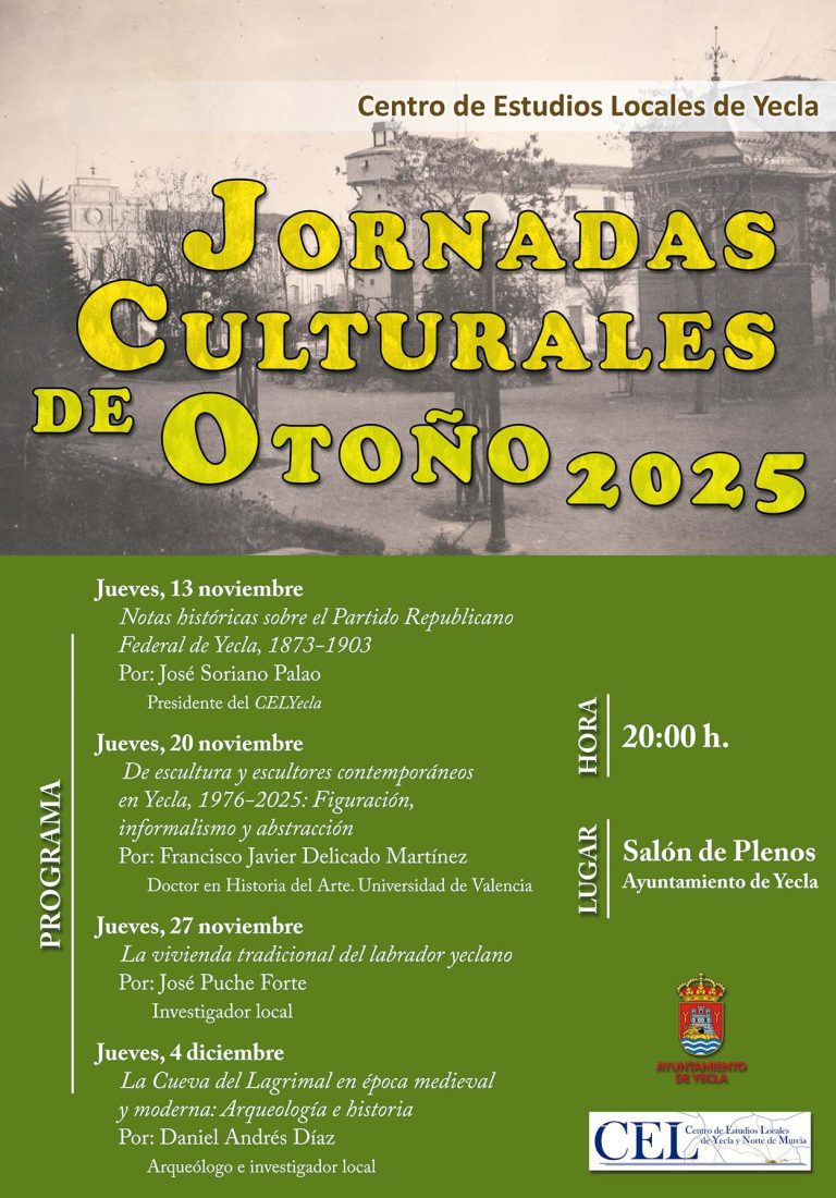 Jornadas Culturales de Otoño del Centro de Estudios Locales