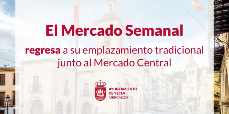 El Mercado Semanal vuelve a su emplazamiento tradicional