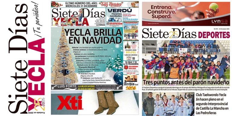 PORTADAS MARTES 23 DE DICIEMBRE DE 2025 –EDICIÓN 874