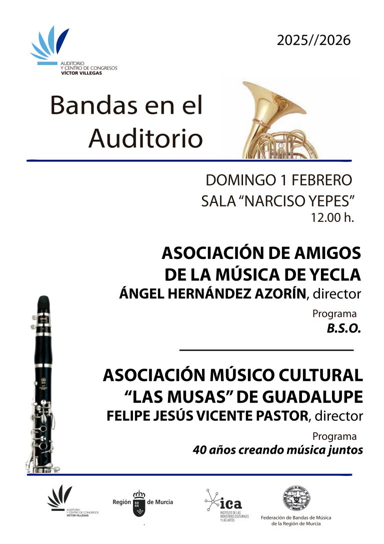 Ciclo Bandas en el auditorio