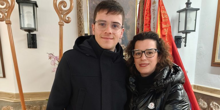 María Forte Muñoz y Gonzalo Martínez Forte, Mayordomos de San Blas 2026