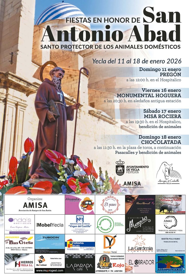 Las Fiestas de San Antón arrancan con el Pregón