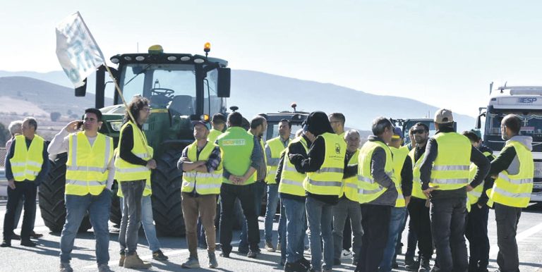 El campo de Yecla reaviva las protestas para salvar su sector