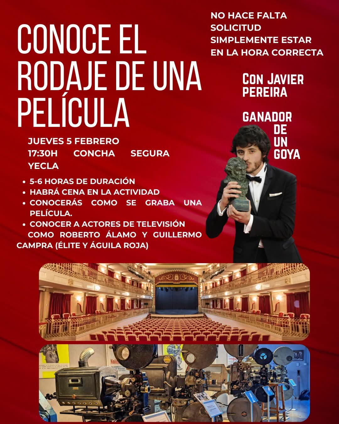 Yecla plató de cine