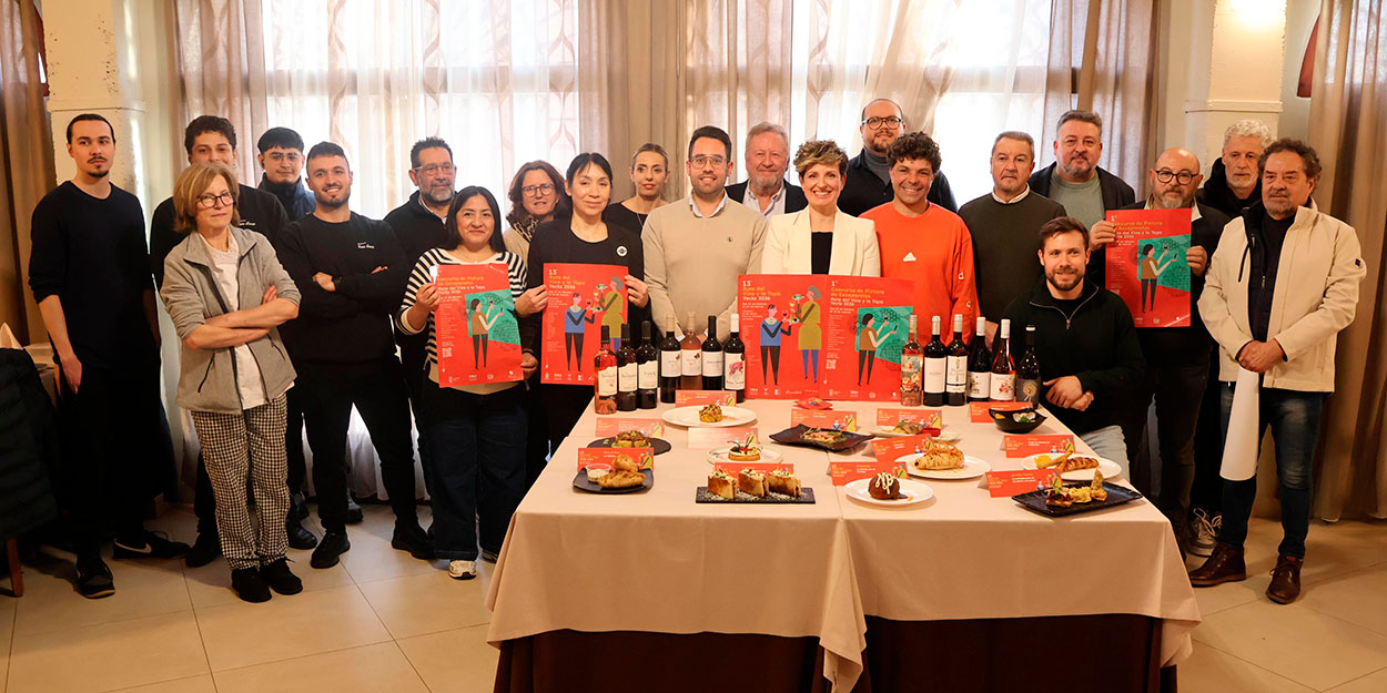 presentación de la ruta del vino y la tapa de yecla