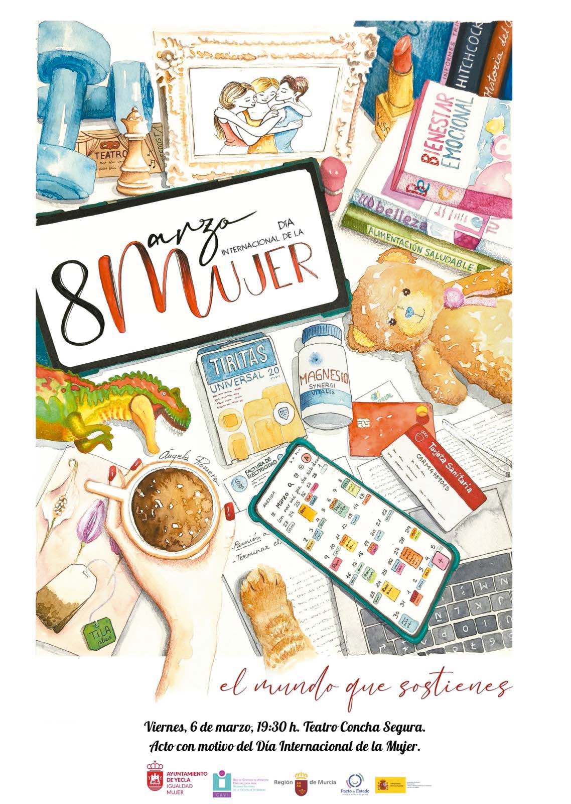 Acto Día de la Mujer Ayuntamiento de Yecla