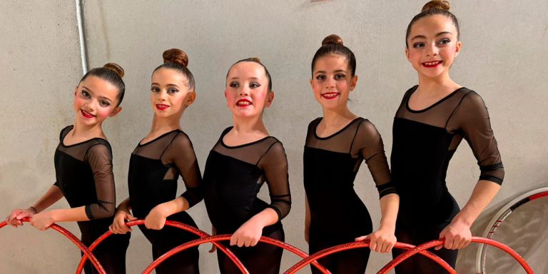 La rítmica yeclana se luce en la Liga Regional