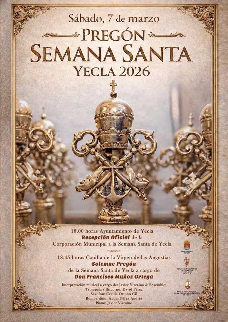 Pregón se Semana Santa Yecla 2026