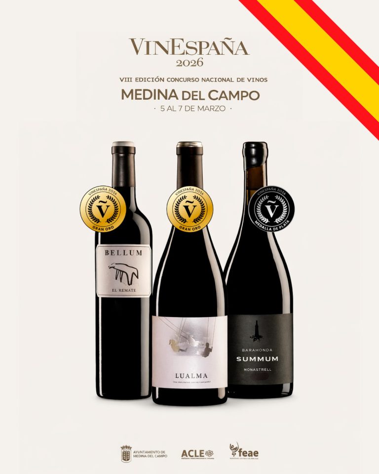 Tres vinos de Barahonda premiados en VinEspaña 2026