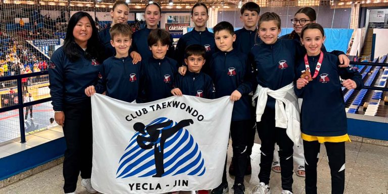 Gran actuación del taekwondo Yecla en Cartagena