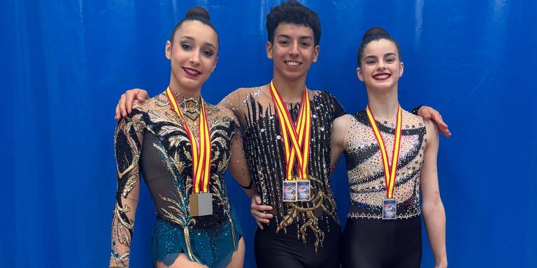 Excelentes resultados de la rítmica yeclana en San Javier
