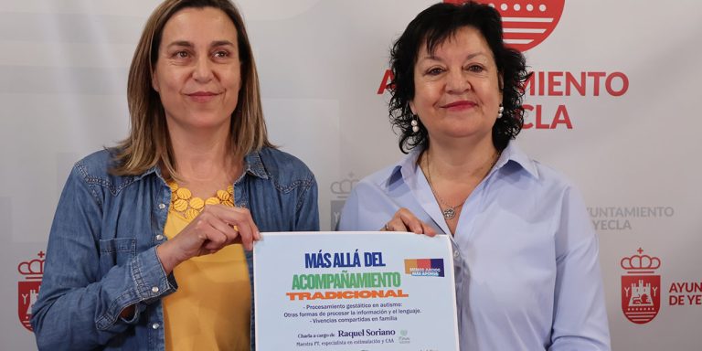 Jornada dedicada al autismo con charla de Raquel Soriano