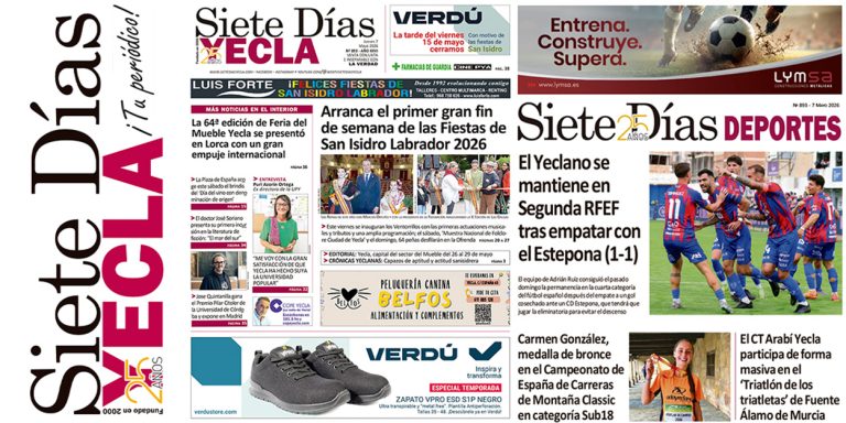 PORTADAS JUEVES 7 DE MAYO DE 2026 – EDICIÓN 893